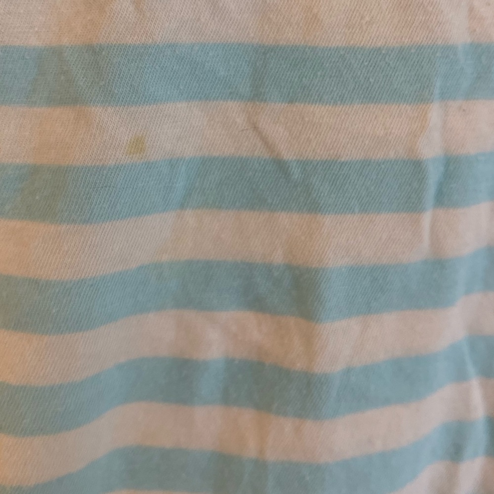 Vineyard Vines aqua striped hooded top - Picture 5 of 5
